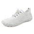 White Clouders barefoot shoes side view showing minimalist design