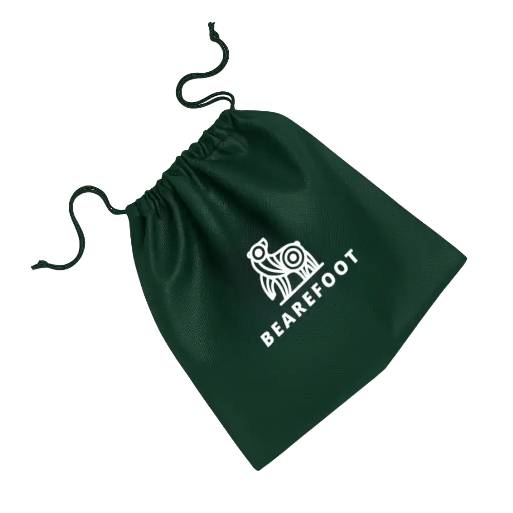 Bearefoot travel bag for carrying barefoot shoes and accessories