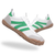 Groovers Terra Verde barefoot sneakers in green with casual minimalist style