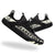 Black Hazers barefoot sneakers with wide toe box and flexible sole
