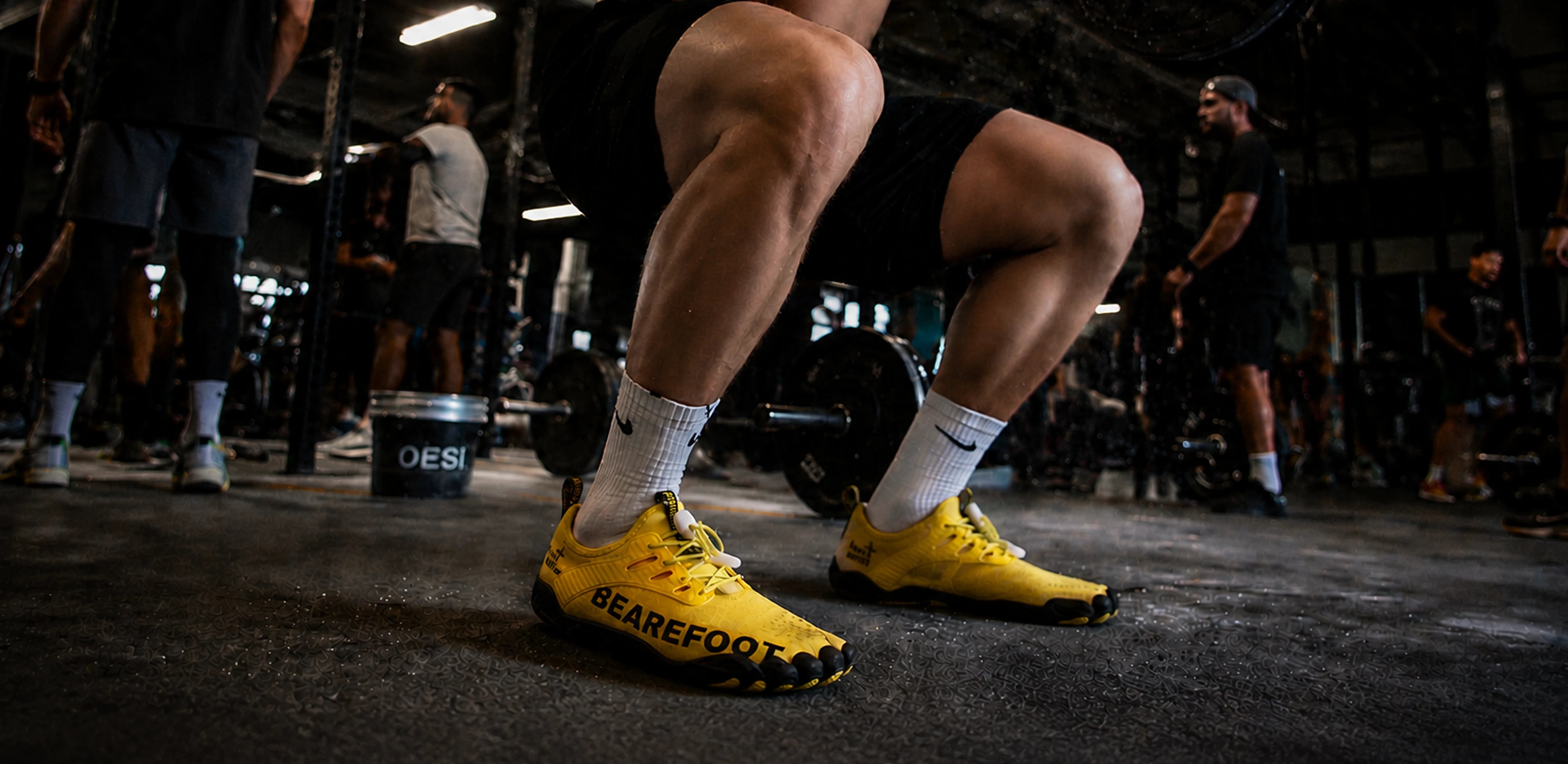 Cross Fit athlete training in Bearefoot Hazers