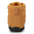 Brown Ramblers barefoot boots rear view