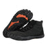 Black Ramblers barefoot boots double view