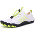 white/lime green