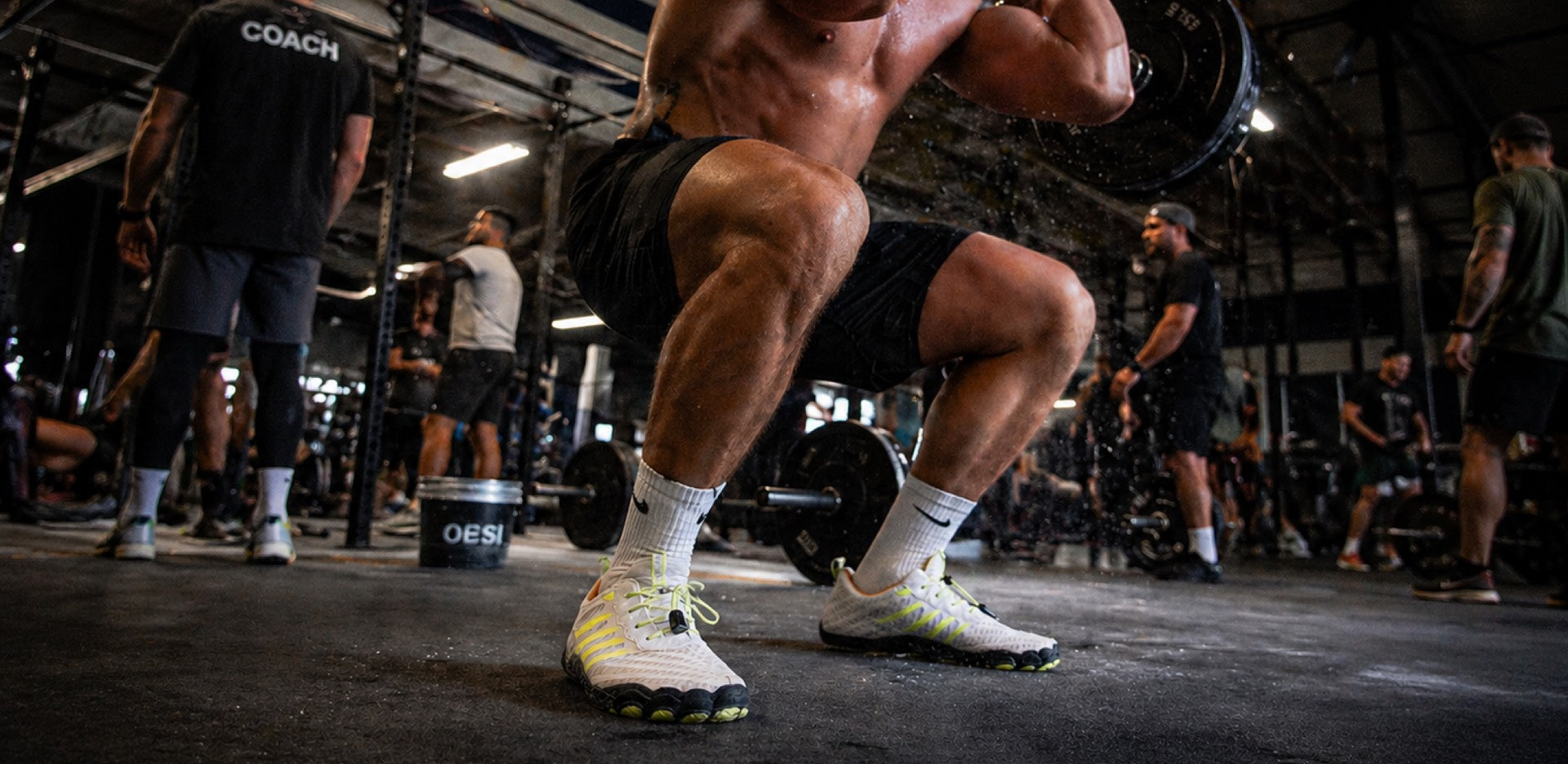 CrossFit athlete training in Bearefoot Drifters